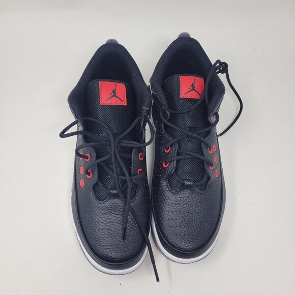 Nike Jordan Max Aura 5 Shoes Black Cement Red White BRED DZ4353-061 Men's 10.5 - Picture 8 of 16